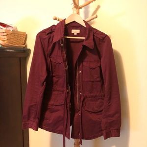 Loft Maroon Jacket